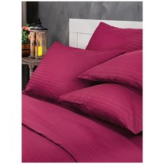 Комплект постельного белья Verossa Stripe 2,0СП "Palermo", наволочки 50х70, пододеяльник 180х215, ткань страйп-сатин, 100% хлопок
