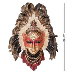 Венецианская маска Перо павлина WS-362 113-902958 Veronese