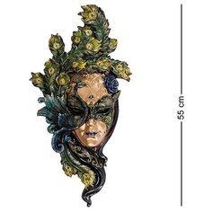 Венецианская маска Павлин бол. WS-311 113-902244 Veronese