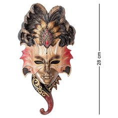 Венецианская маска Сова WS-315 113-902248 Veronese