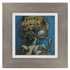 Панно керамическое Инь и Янь 10х10 ANG-976 113-504316 Artangels