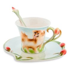 Чайная пара Собака FM-69/ 5 113-105924 Pavone