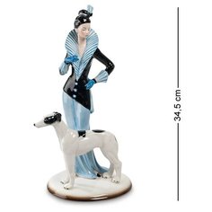 Фигурка Дама с собакой (Pavone) JP-38/13 113-103473