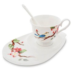 Чайная пара Райская птица JS-29 113-451600 Pavone