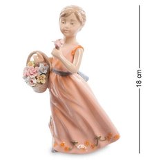 Фигурка Девочка с корзинкой CMS-20/ 2 113-103408 Pavone