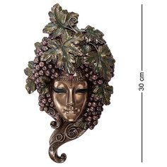 Венецианская маска Виноград WS-326 113-902259 Veronese