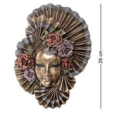 Венецианская маска Пионы WS-335 113-902931 Veronese
