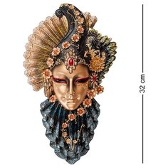 Венецианская маска Рубин WS-340 113-902936 Veronese