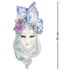 Венецианская маска Лилия WS-334 113-902930 Veronese