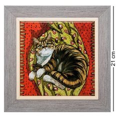 Панно керамическое Любимый разбойник 15х15 ANG-984 113-504324 Artangels