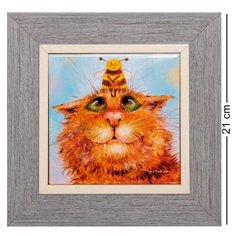 Панно керамическое Весна 10х10 ANG-927 113-504189 Artangels