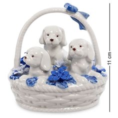 Фигурка Щенки в корзинке CMS-46/ 9 113-105269 Pavone