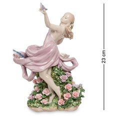 Фигурка Девушка с цветами JP-29/23 113-104422 Pavone