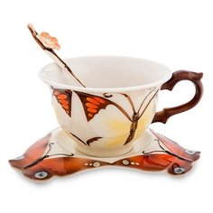 Чайная пара Бабочка FM-01/ 7 113-10961 Pavone