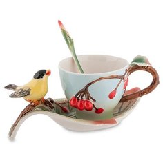 Чайная пара Вишенки FM-01/ 6 113-10960 Pavone