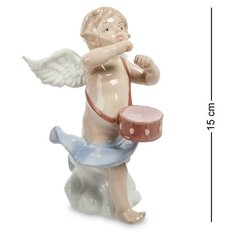 Фигурка Ангелочек-музыкант JP-16/ 9 113-104959 Pavone