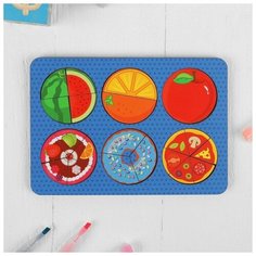 Головоломка "Еда" 4408853 Лесная мастерская