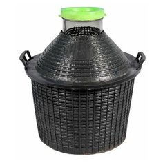 Банка в пластиковой корзине Vetraria 34 л