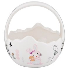 Конфетница Agness в цветной коробке 12х12х13 см (490-335)