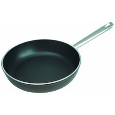 Сковорода REGENT inox Tesoro 93-AL-TE-1-22, 22 см, черный