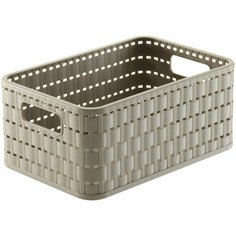 Корзина для хранения Rotho Country A6 plus 4 л 23,7*15,8*10,8 капучино