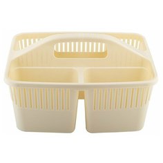 Органайзер для ванной комнаты ElfPlast Clear, слоновая кость