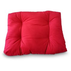 FRAIS ЛЕЖАК-ПОДУШКА ДЛЯ КОШЕК И СОБАК ВЕЛЮР КРАСНЫЙ, 50*60 СМ