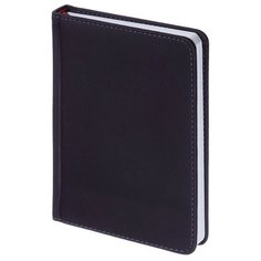 Ежедневник недатированный Velvet, А6+, 136л (темно-синий) Альт