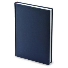 Ежедневник недатированный Velvet, А5+, 136л (темно-синий) Альт