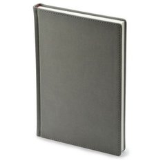 Ежедневник недатированный Velvet, А5+, 136л (светло-серый) Альт