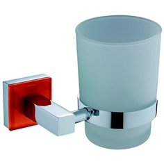 Стакан для зубных щеток OSGARD Mosaic 84002, хром/прозрачный