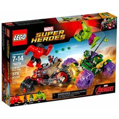 Конструктор LEGO Marvel Super Heroes 76078 Халк против Красного Халка