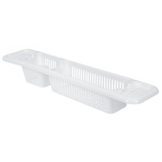 Полка для ванны Альтернатива, белый Alternativa