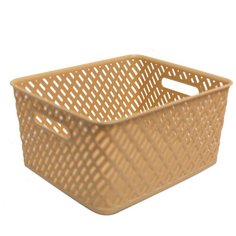 Корзина Альтернатива Плетенка, 350х290х175 мм, бежевый Alternativa