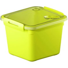 Контейнер для СВЧ 1,6л MEMORY 16,0*15,0*12,0см лайм Rotho