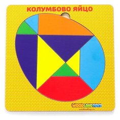 Головоломка Woodland Колумбово яйцо (83213) многоцветный