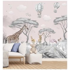 K04003 Фотообои Детские Barton Wallpapers "Животные" 300х270 см