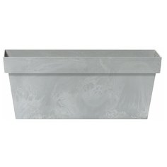Кашпо для цветов Cube Case Beton DCUC600B-422U бетон 25,5 л Prosperplast