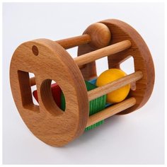 Развивающая игрушка S-Mala "Первый сортер", дерево