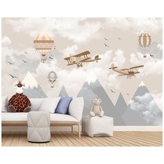 K02504 Фотообои Детские Barton Wallpapers "Горы" 400х270 см
