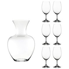 Набор "декантер Apple + бокалы Magnum" 7 пр, хрусталь, Ouverture, Riedel, 5408/35