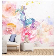 K03403 Фотообои Детские Barton Wallpapers "Цветы" 300х270 см