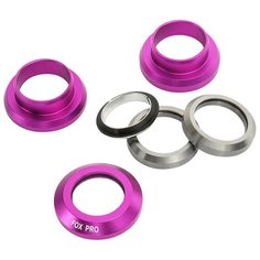 Рулевая колонка Fox Pro Fox стандарт 1 1/8 с чашками пурпурная