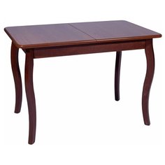 Стол обеденный раздвижной, СтолБери, Персей, темный орех