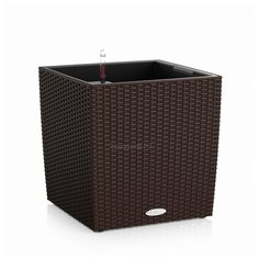 Кашпо CUBE Cottage 40, мокко, с системой полива Lechuza