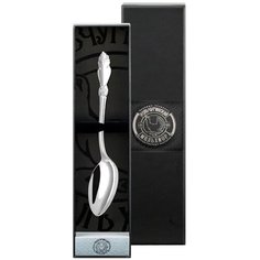 Ложка десертная "Серебряная роза" посеребренная + футляр 000000, -º, - Кольчугинский мельхиор