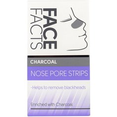 Полоски очищающие для носа с углем «CHARCOAL» Face Facts