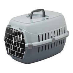 Moderna переноска roadrunner с металлической дверцей, 55,9 x 36,9 x 34,9 см, серый (recycled roadrunner metal door) mod-t201-0312-0044, 1,100 кг