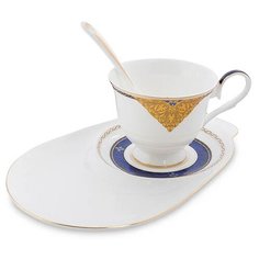 Чайная пара Золотой Палермо (Gold Palermo Pavone) JK-198 113-451617