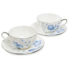 Чайный набор на 2 перс. Голубая бабочка JS-31 113-451602 Pavone